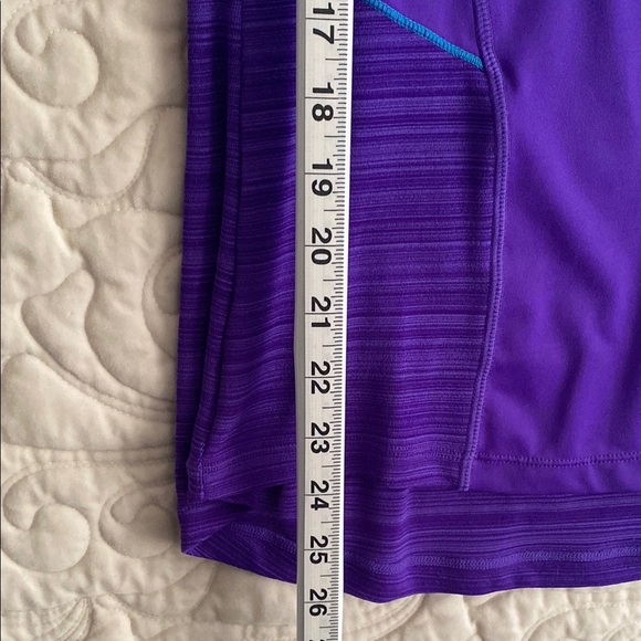 Athletic Works Dri-More Workout Tee Purple Size Large - Picture 8 of 8